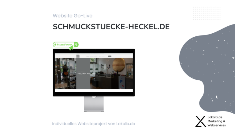 Neue Website: Schmuckstücke Regina Heckel