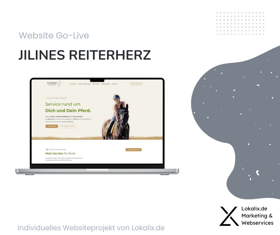 Neue Website: Jilines Reiterherz